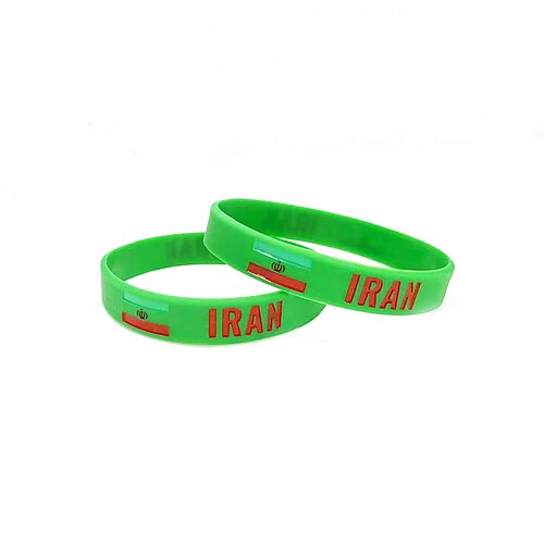 20er-Pack Armbänder zur Fußball-Weltmeisterschaft 2026 – patriotische Accessoires für Kinder, Erwachsene und Damen – ideal für Partys, Spiele und andere Veranstaltungen. Image