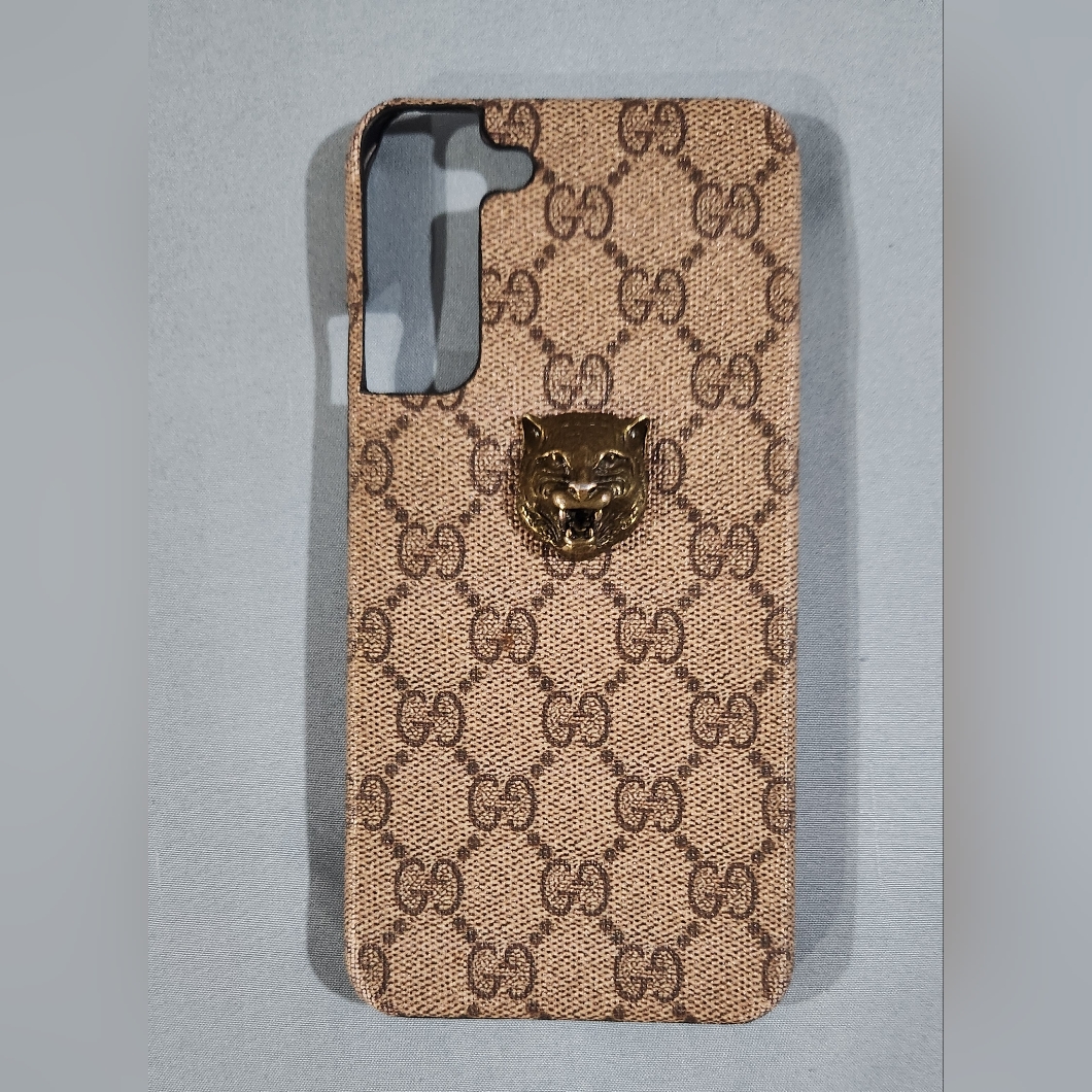 Gucci Cell Phones & Accessories | Gucci Designer Phone Case, Samsung Galaxy S22 Plus Price Is Firm | Color: Brown/Gold | Size: Samsung Galaxy S22 Plus.