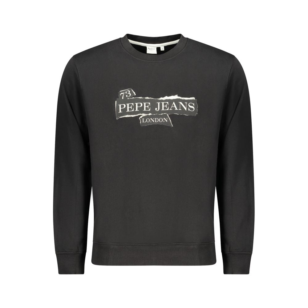 Pepe Jeans Nero Baumwoll-Herren-Sweatshirt