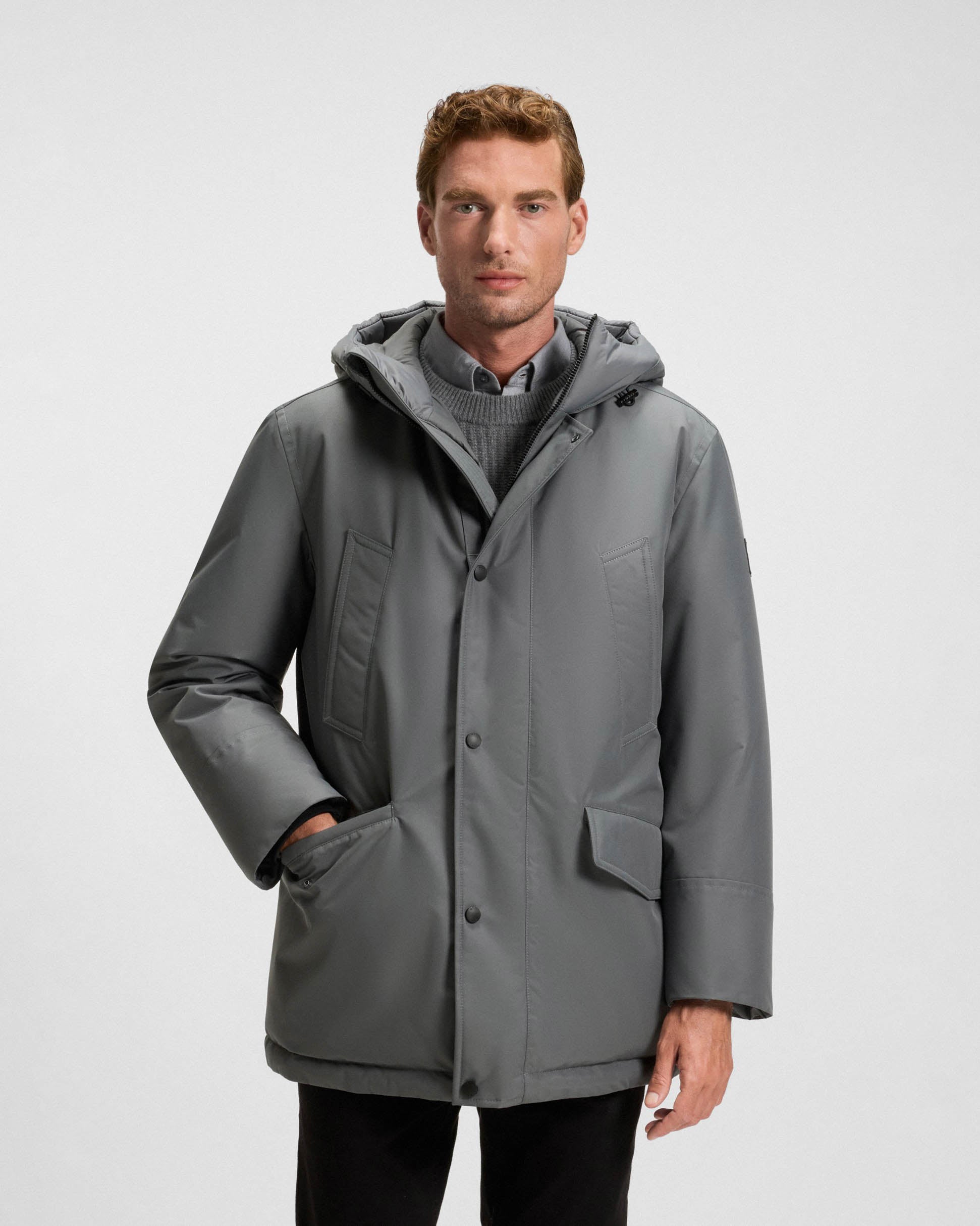 Osiass-Jacke in Grau EU 52