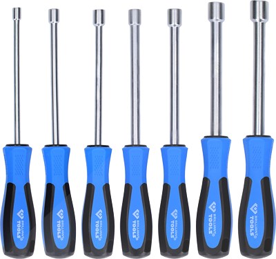 Brilliant Tools Stecknuss-Schraubendreher-Satz, 7-tlg, M5 - M12 [Hersteller-Nr. BT031070] Image