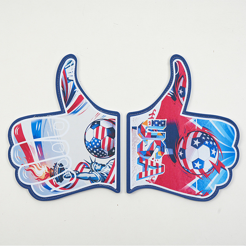 2PCS World Soccer Match 2026 Gloves Football Soccer Adults' Unisex Party Match Soccer Event