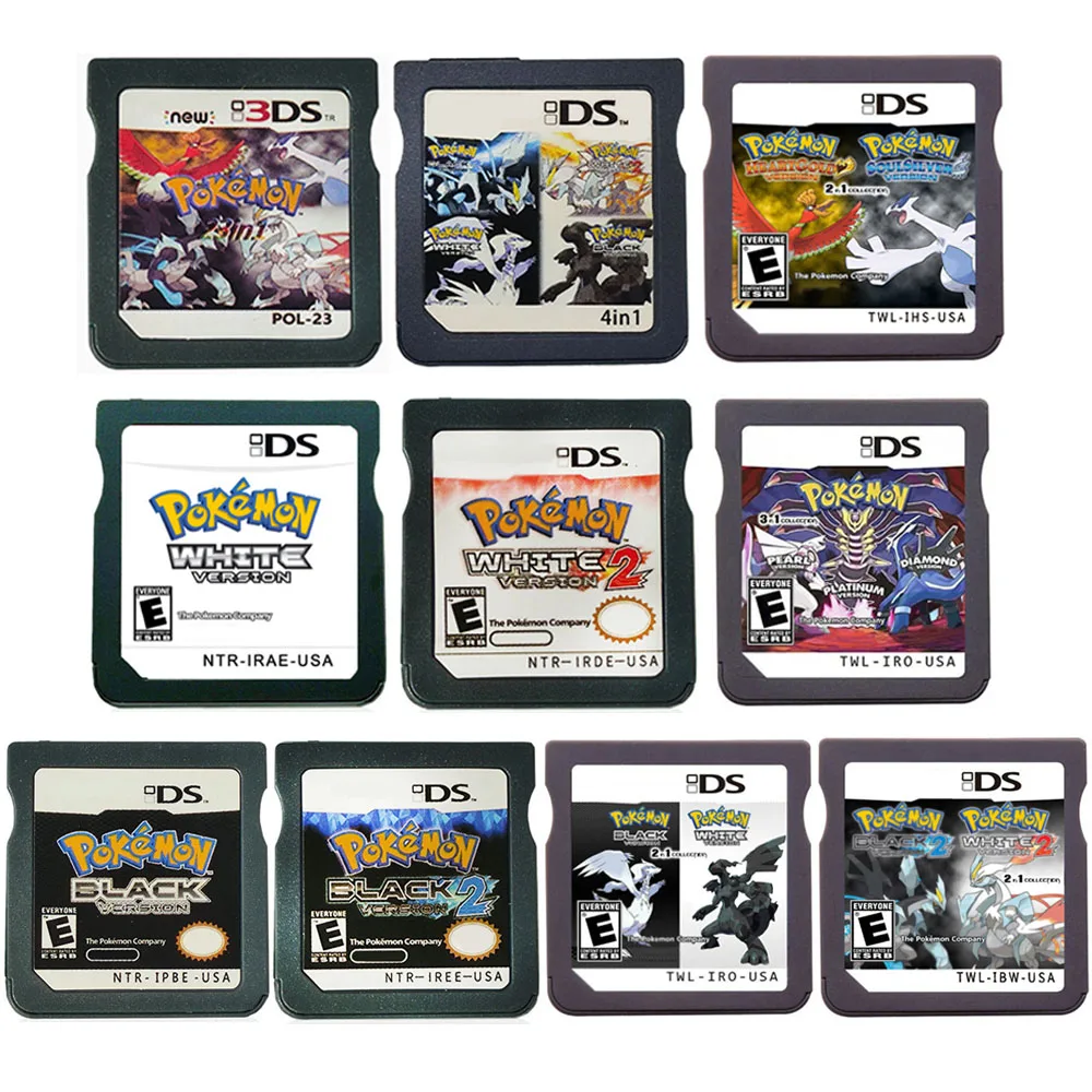 NDS Game New 23 In 1 Series Memory Card for NDS 3DS Video Game Console English Language Version (R4 card)