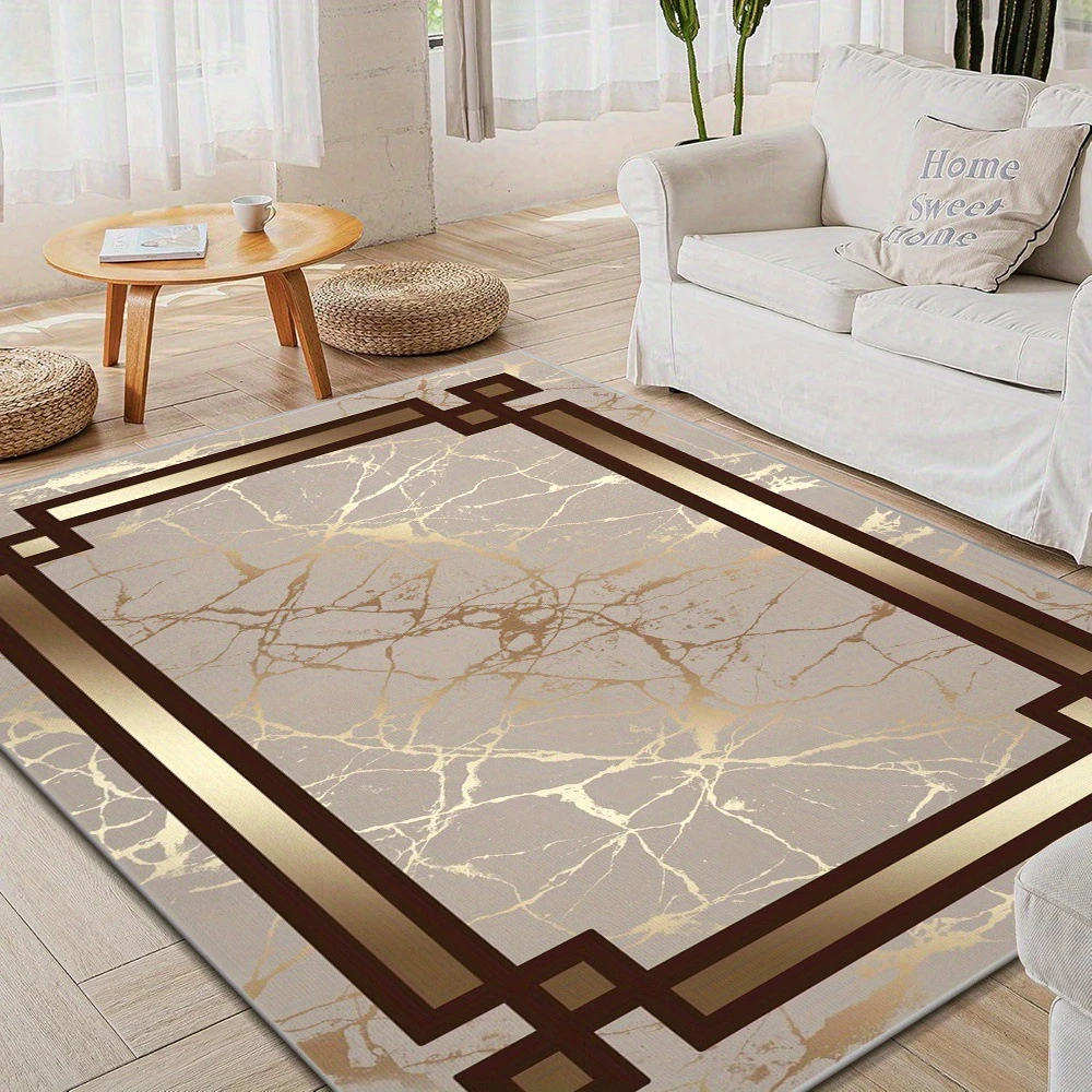 Large Area Living Room Floor Mat Non Slip Carpet for Home Bedroom Entryway Durable Indoor Rug Soft Underfoot Home Decor