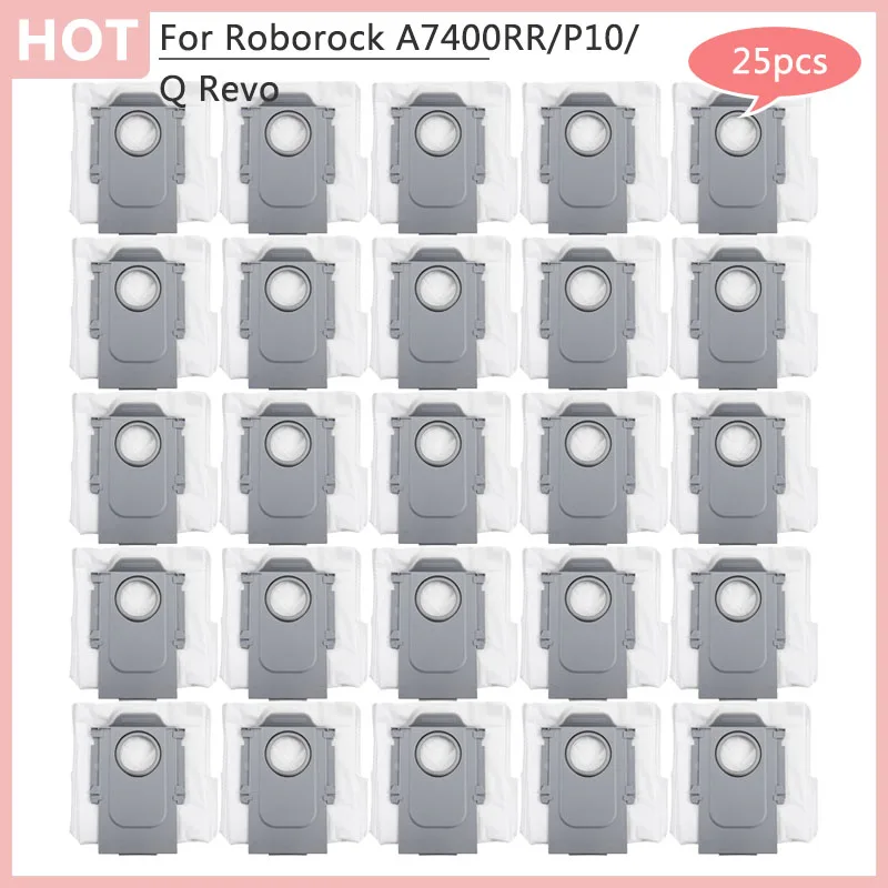 S8 MaxV Ultra Staubbeutel für Xiaomi Roborock P10 A7400RR /Q Revo Ersatzteile Roboter-Staubsauger Müllbeutel-Set Haushaltszubehör Image