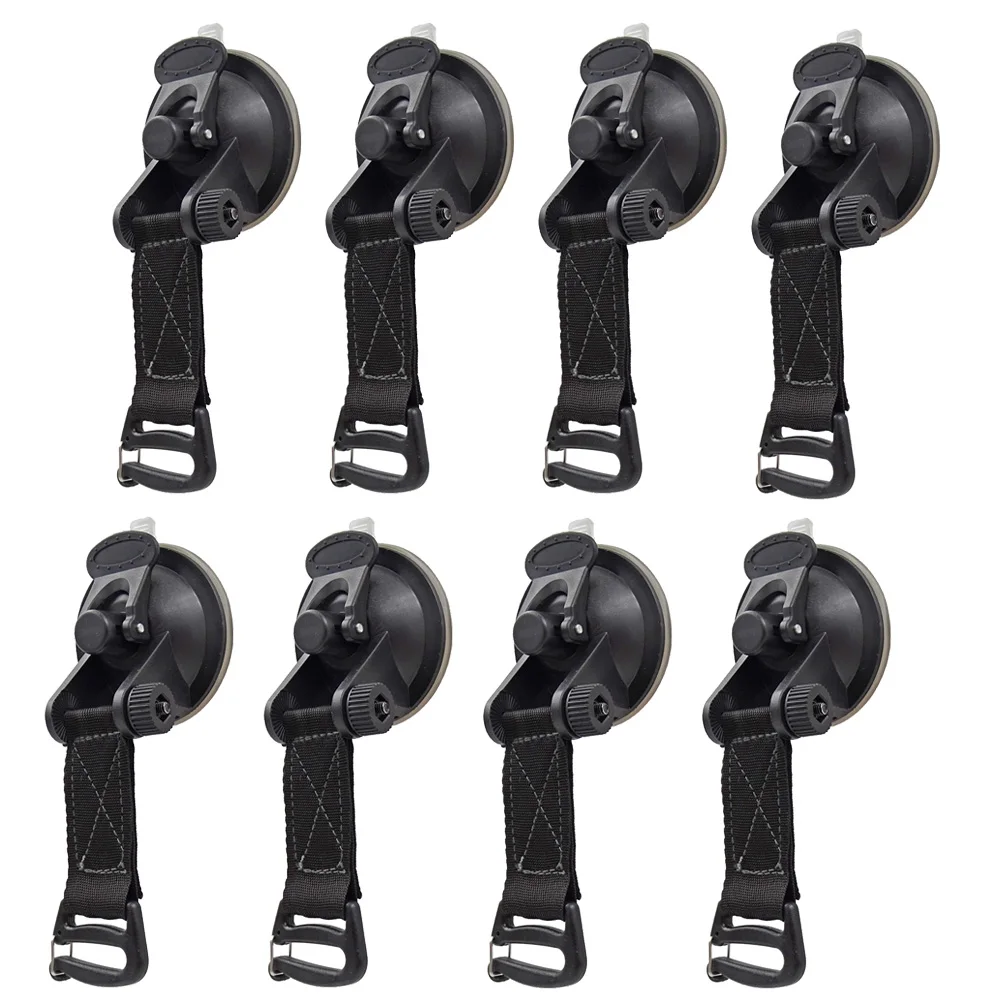 Starke Auto Saugnapf Anker Outdoor Zelt Sicherung Haken Heavy Duty Binden Camping Baldachin Markise Plane Karabiner Image