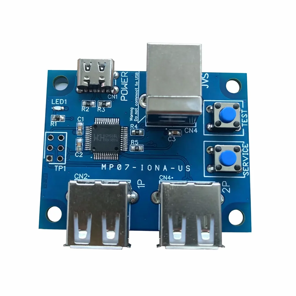 MP07-IONA-US JVS zu USB Arcade-Spiel-Konverter JVS zu USB Adapter Arcade für PC PS4 Xbox