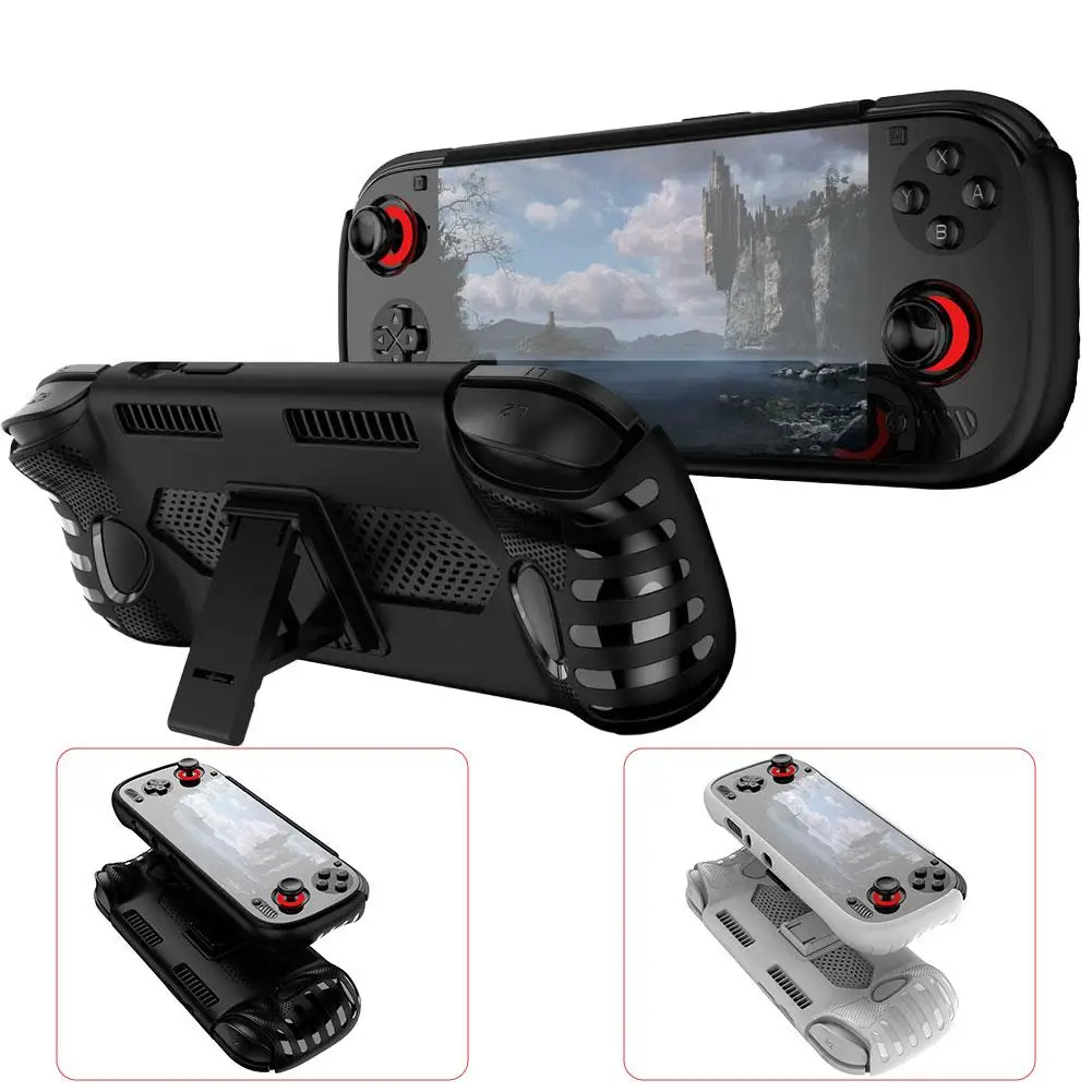 Rutschfeste TPU-Hülle für AYN Odin 3, ergonomischer Griff, Schutzhülle für die Spielekonsole, stoßfeste Schutzhülle, Odin3-Zubehör ﻿ Image