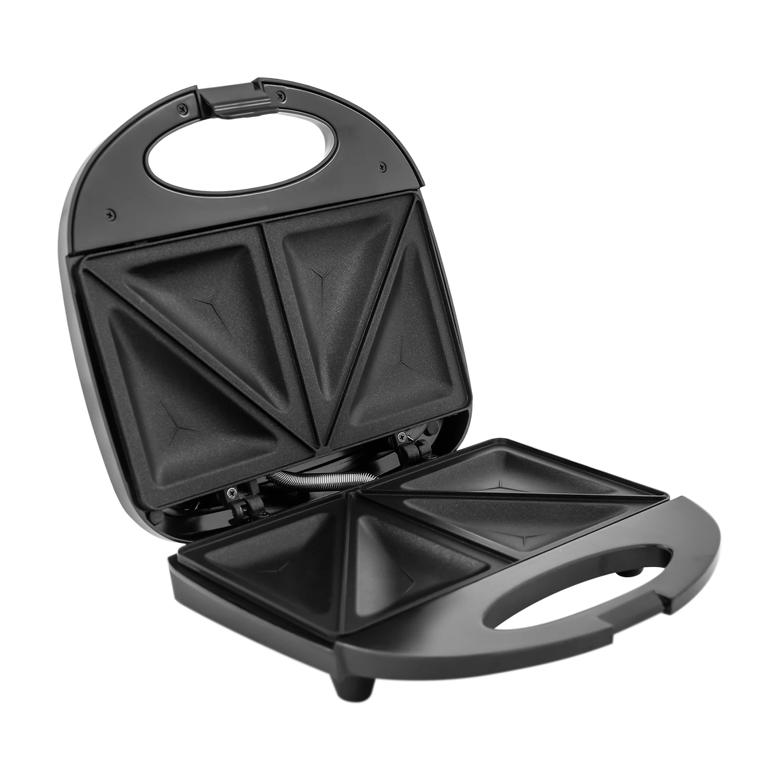 900W Waffeleisen Frühstücksbackgerät Haushalts-Sandwichmaker Kochgerät Toaster für Waffeln mit beidseitiger Heizung Image