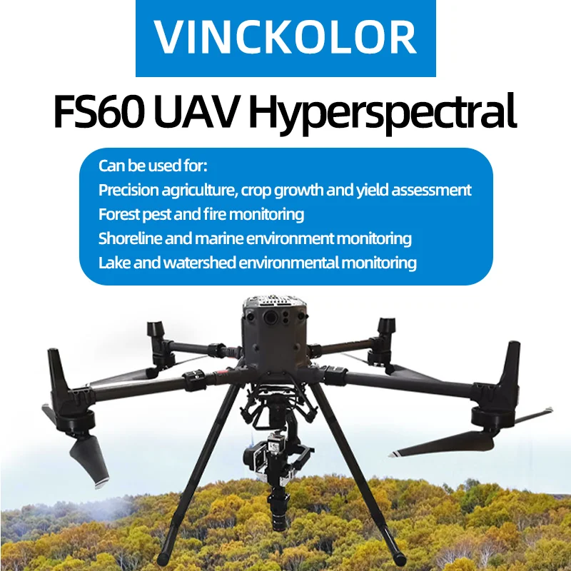 FS60 UAV Hyperspektrales Messsystem Hyperspektrale Luftkamera Landwirtschaftliche Meereswaldinspektion Image