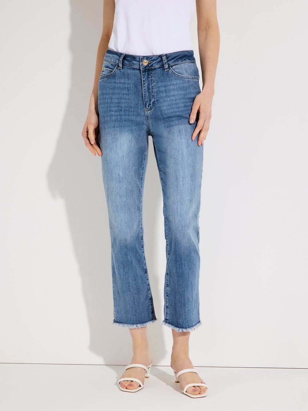 More & More Jeans Damen light stone, 40 Image