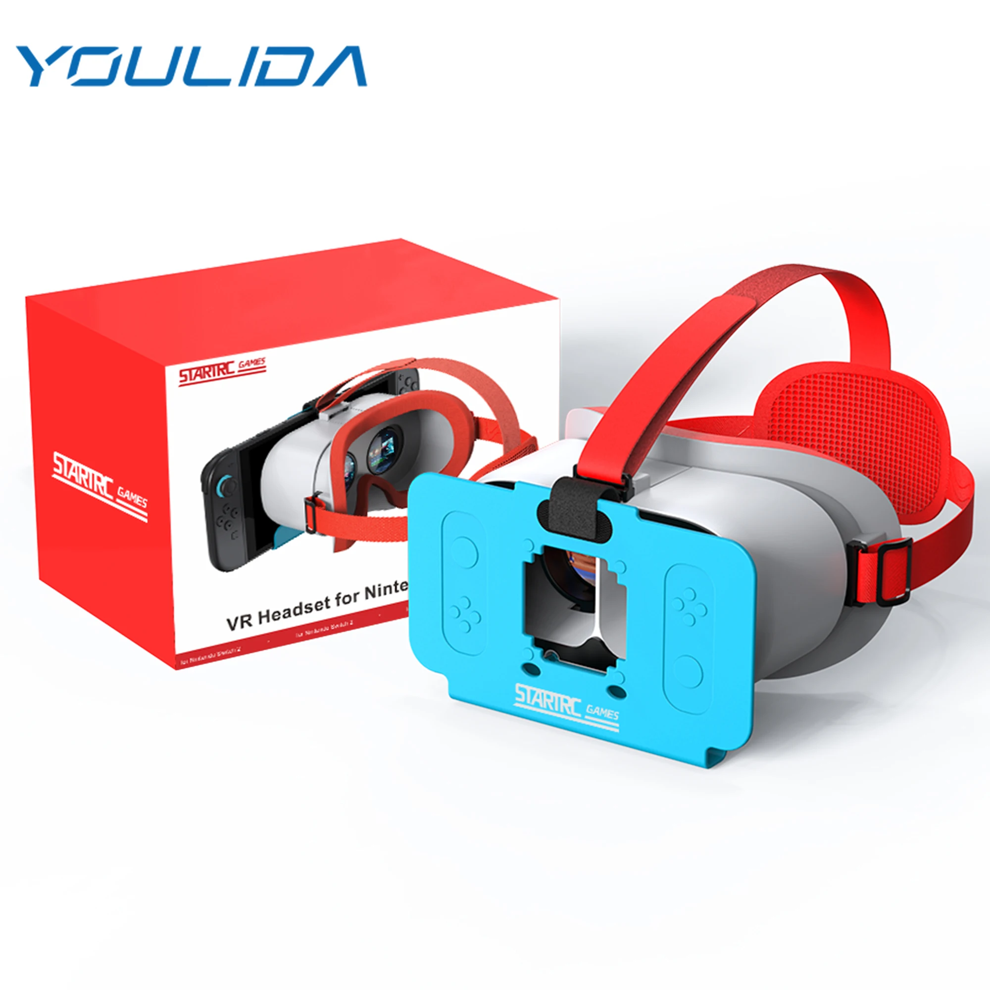 Für Nintendo Switch 2 VR-Headset HD 3D VR-Brille verbessert das immersive Gaming-Erlebnis mit klaren Visualisieren für Switch 2-Brillen Image