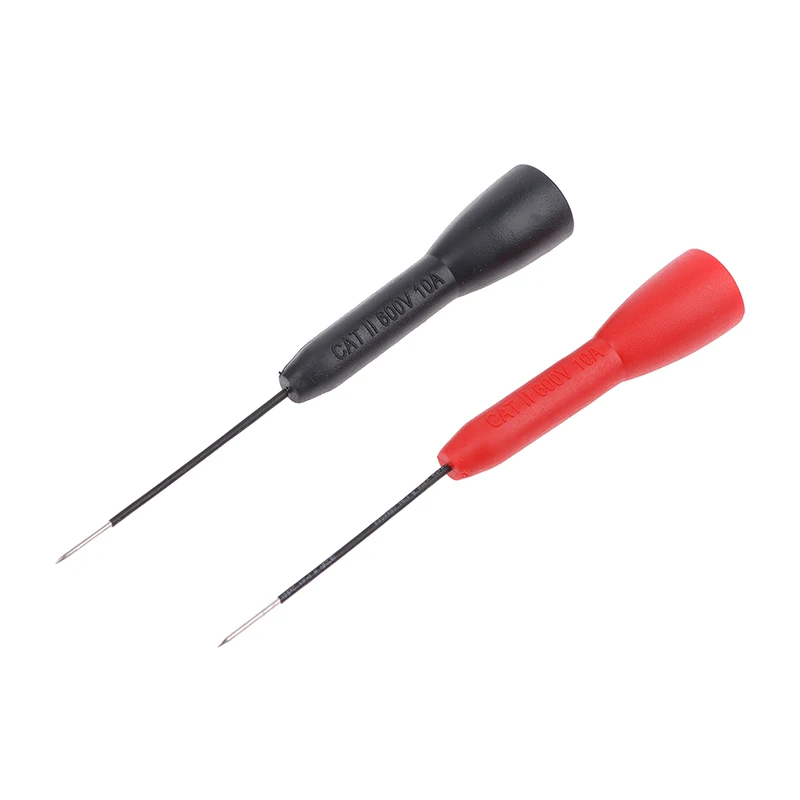 1 Paar zerstörungsfreie Multimeter-Testnadeln, 0,7 mm, flexible Verlängerung, Ersatzsonde, Multimeter-Testsonden, Autowerkzeuge Image