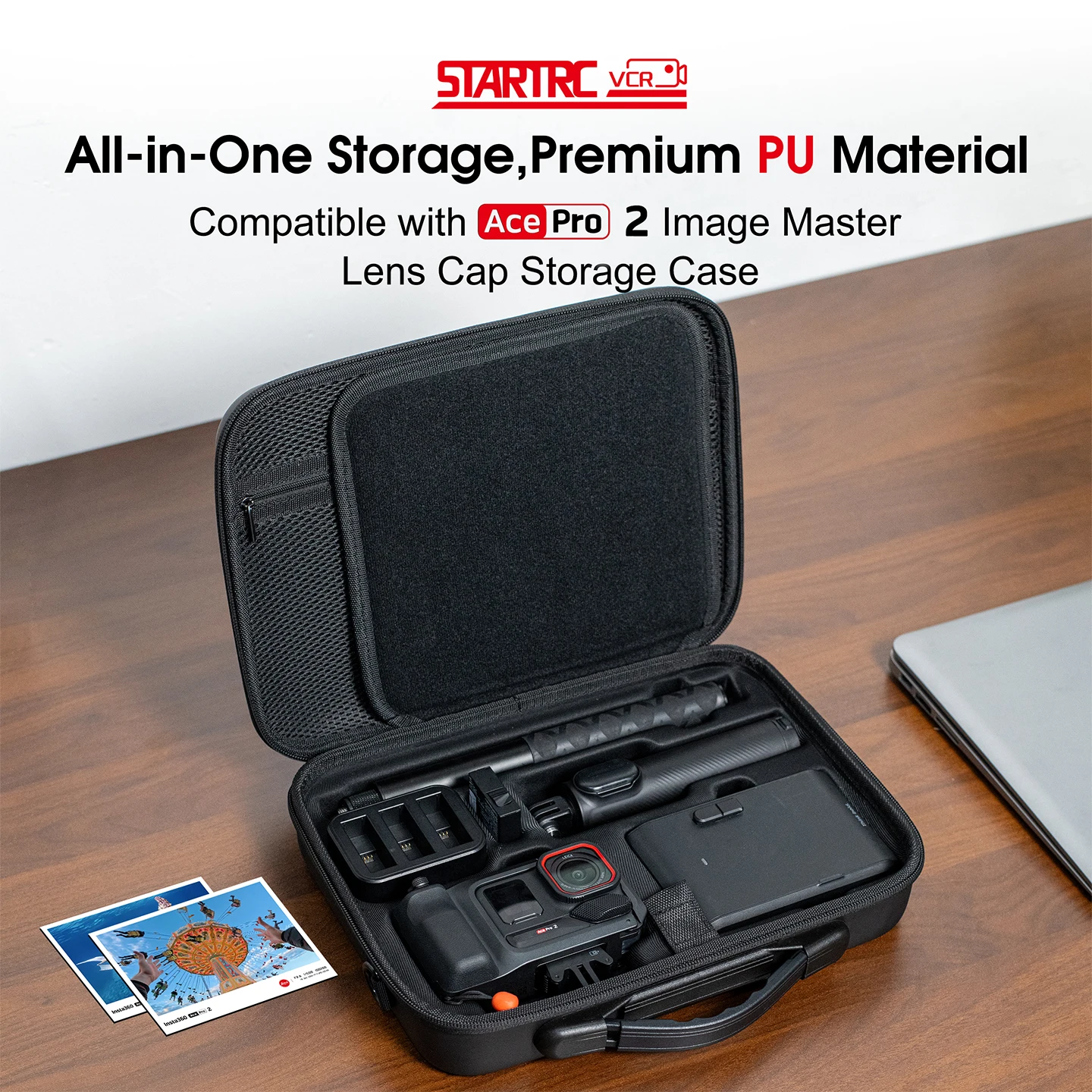 STARTRC Tragetasche für Insta 360 Ace pro 2, Reisetasche, Aufbewahrungstasche, Handtaschenbox für Kamerazubehör-Sets Image