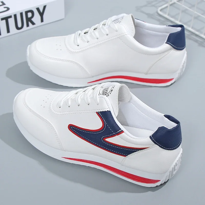 Lässige Sneaker, Sommer-Designerschuhe für Damen, atmungsaktive Schnür-Sportschuhe, lässige Plateauschuhe, Walking-Sportschuhe Image