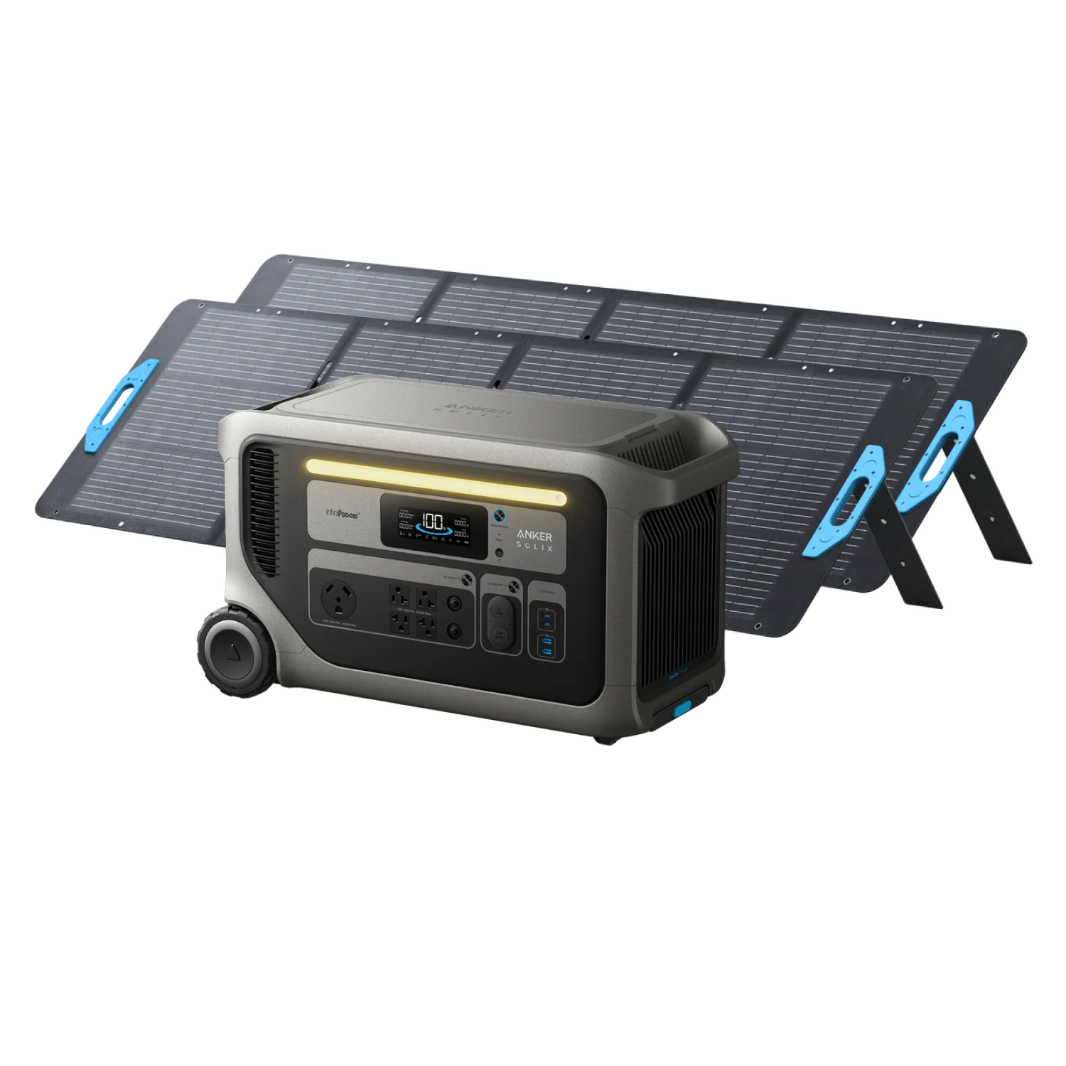 Anker SOLIX F3000 Solar Generator + 2× 200W Solar Panel