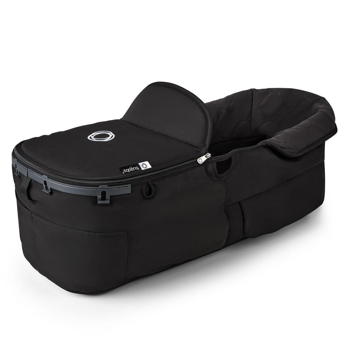 Bugaboo Kangaroo Bassinet Fabric Complete - Midnight Black