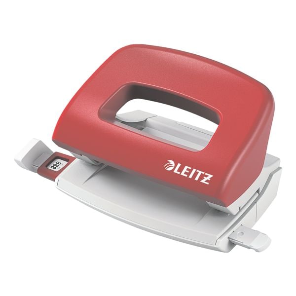 Leitz Locher »5058 NeXXt Mini« rot, 10x7x8.1 cm