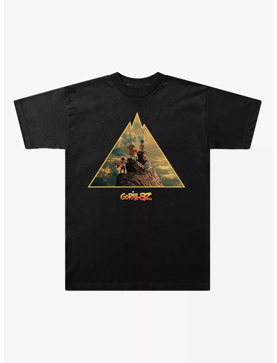 2026 Gorillaz The Mountain Album T-Shirt für Herren und Damen, reine Baumwolle, Sommerkleidung, Hip-Hop-Mode-T-Shirt, Streetwear, Unisex