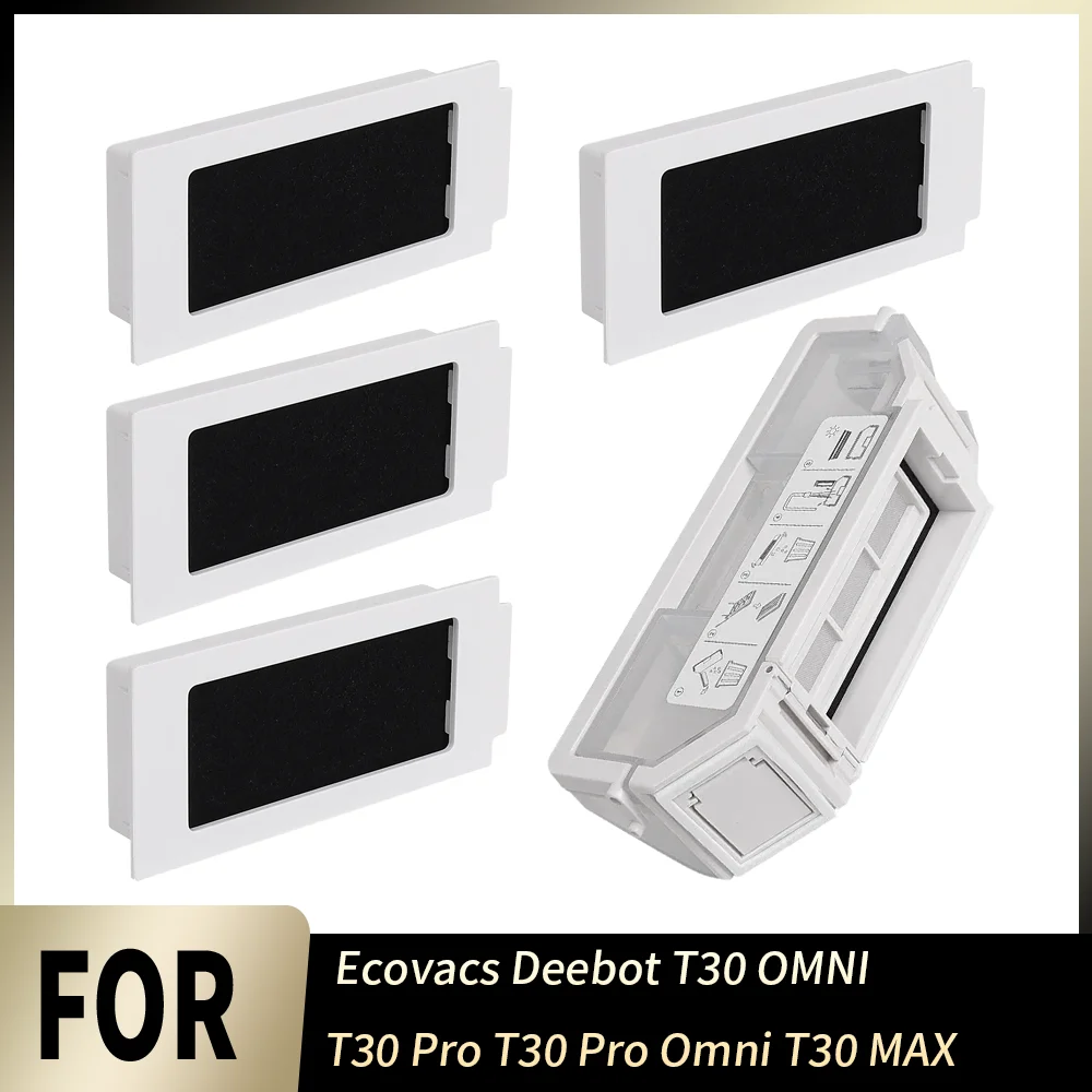 Staubbehälterfilterteil für Ecovacs Deebot T30 OMNI T30 Pro T30 Pro Omni T30 MAX Roboterstaubsauger, Staubbehälterzubehör Image