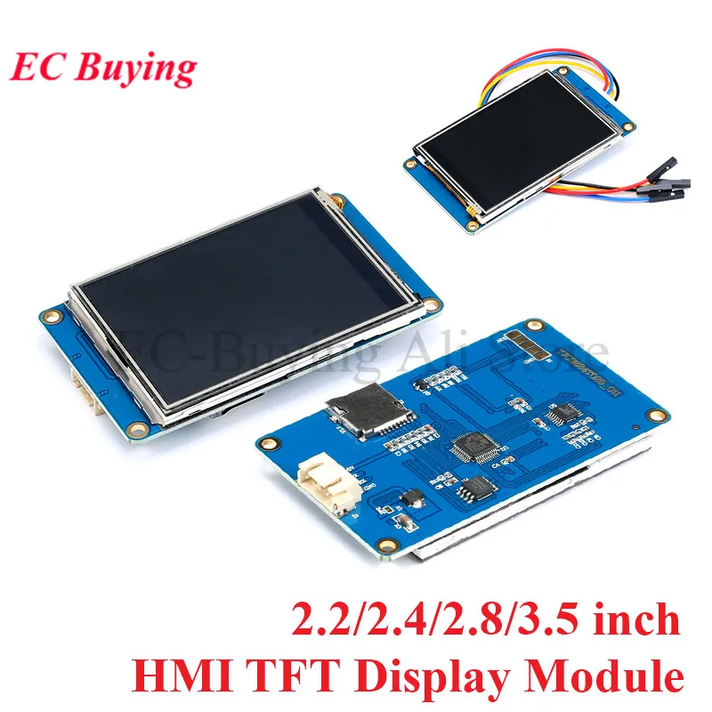 2,2 2,4 2,8 3,5 5 Zoll USART HMI Intelligent Smart USART UART 2,2" 2,4" 2,8" 3,5" 5" TFT LCD Modul Display mit Schriftbild Image