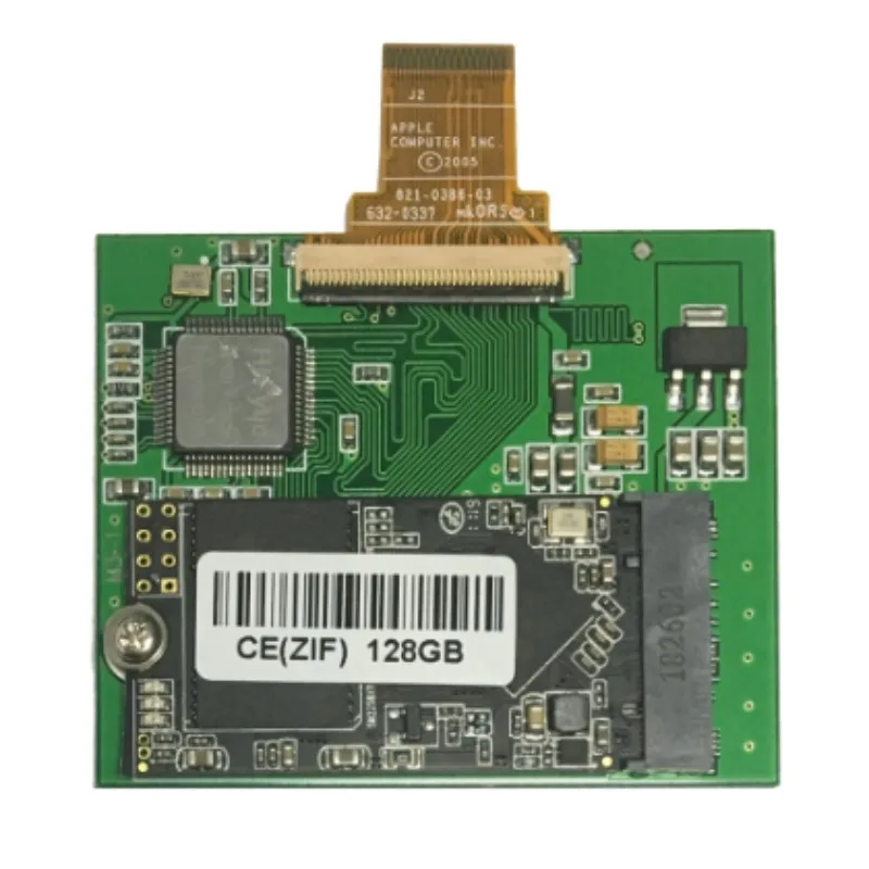 IPOD 5 6 7 Classic Video ersetzt MK1634GAL MK1231GAL MK8022GAA MK8010GAH MK3008GAL mit 128/256/ 512/ 160 GB SSD Image