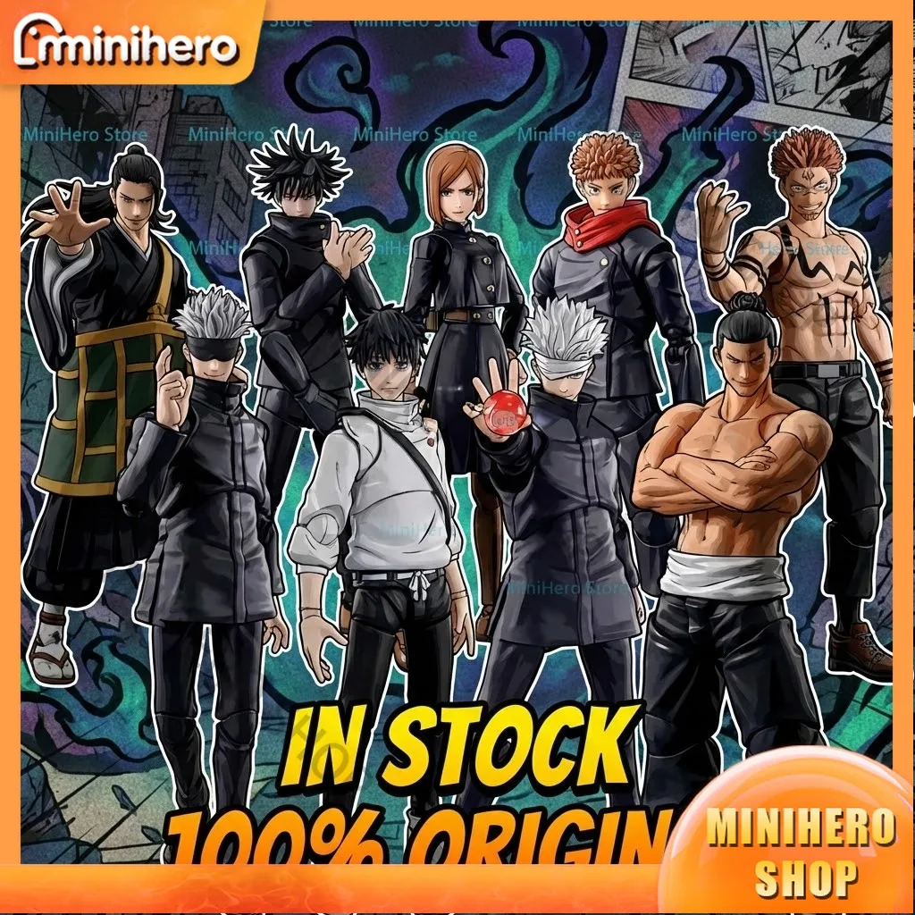 Auf Lager Bandai SHF Figuarts Jujutsu Kaisen Todo Aoi Satoru Gojo Itadori Yuji Fushiguro Megumi Ryomen Sukuna Anime Actionfiguren Image