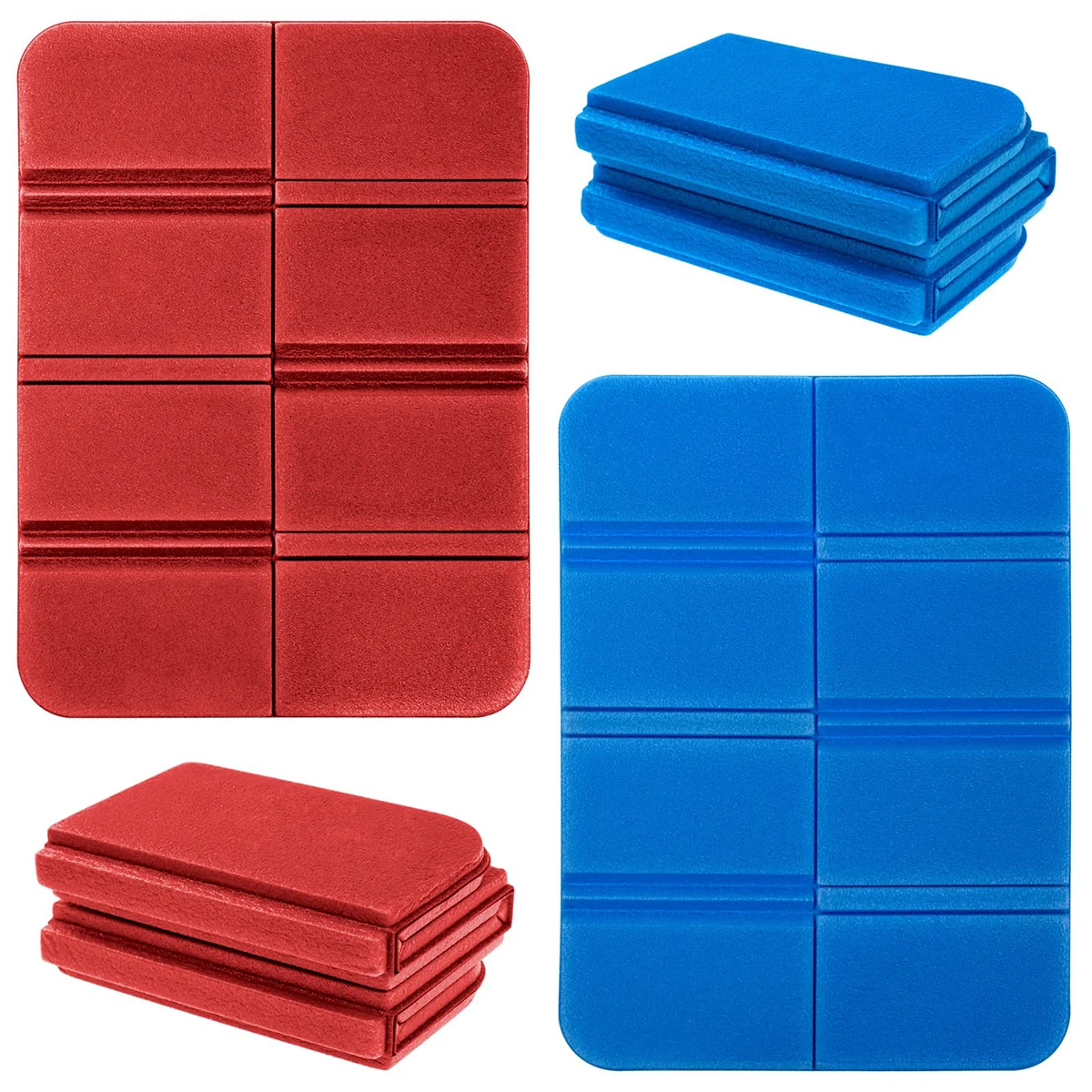 Camping-Sitzkissen, wasserdichte, faltbare, ultraleichte Schaumstoff-Sitzauflagen, sparen Sie Rucksackplatz für Picknick, Wandern, Trekking