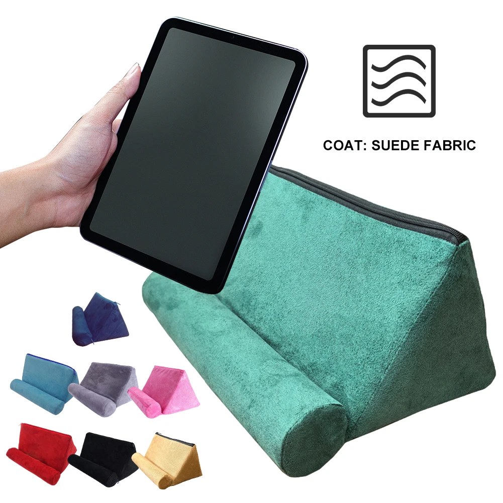 Tablet-Ständer & Halterung, tragbarer Lapdesk, Tablet-Halter, Buchhalter, Kissen zum Lesen von Büchern Image