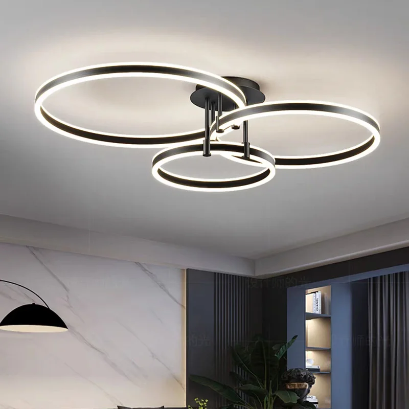 Moderne LED Decke Licht Kronleuchter Für Wohnzimmer Esszimmer Schlafzimmer Restaurant Innen Beleuchtung Leuchte Wohnkultur Anhänger Glanz