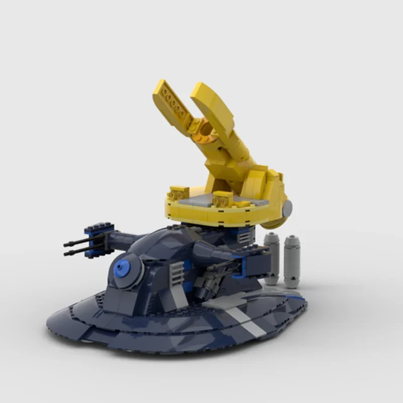 617PCS MOC-46167 Defoliator Falttank Baustein Modell Ziegel Set Kreative Geschenke Technische Erwachsene Desktop Dekoration Image