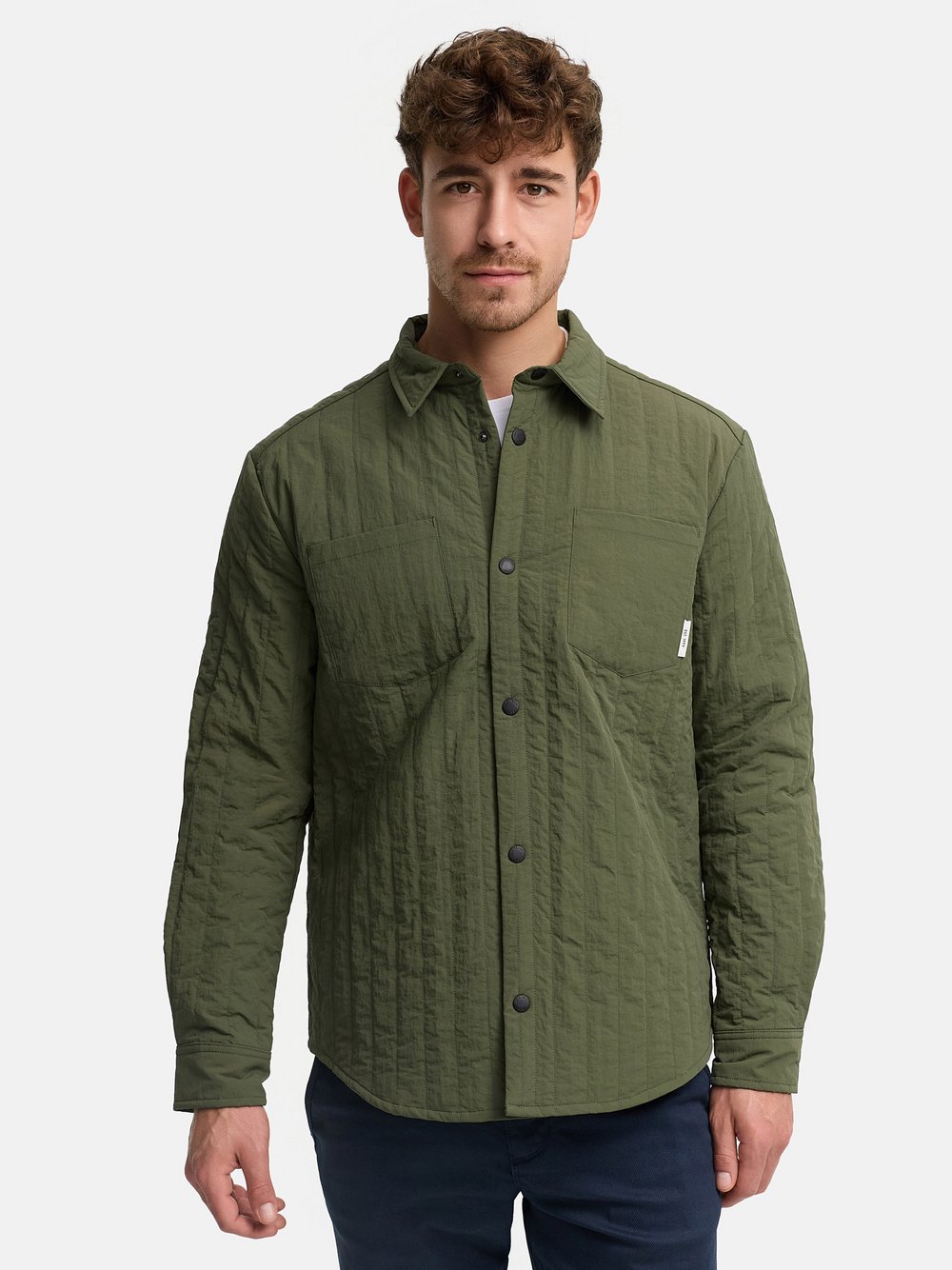 Indicode Übergangsjacke Herren oliv, M Image