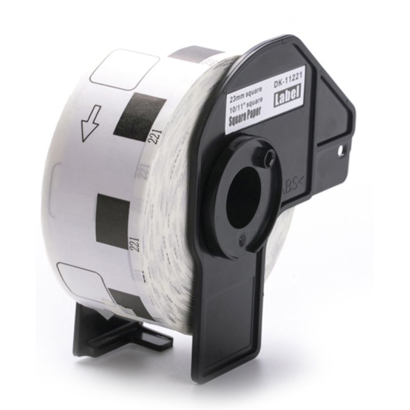 rillstab Rollenetiketten, 17 x 54 mm, weiß, permanent Image