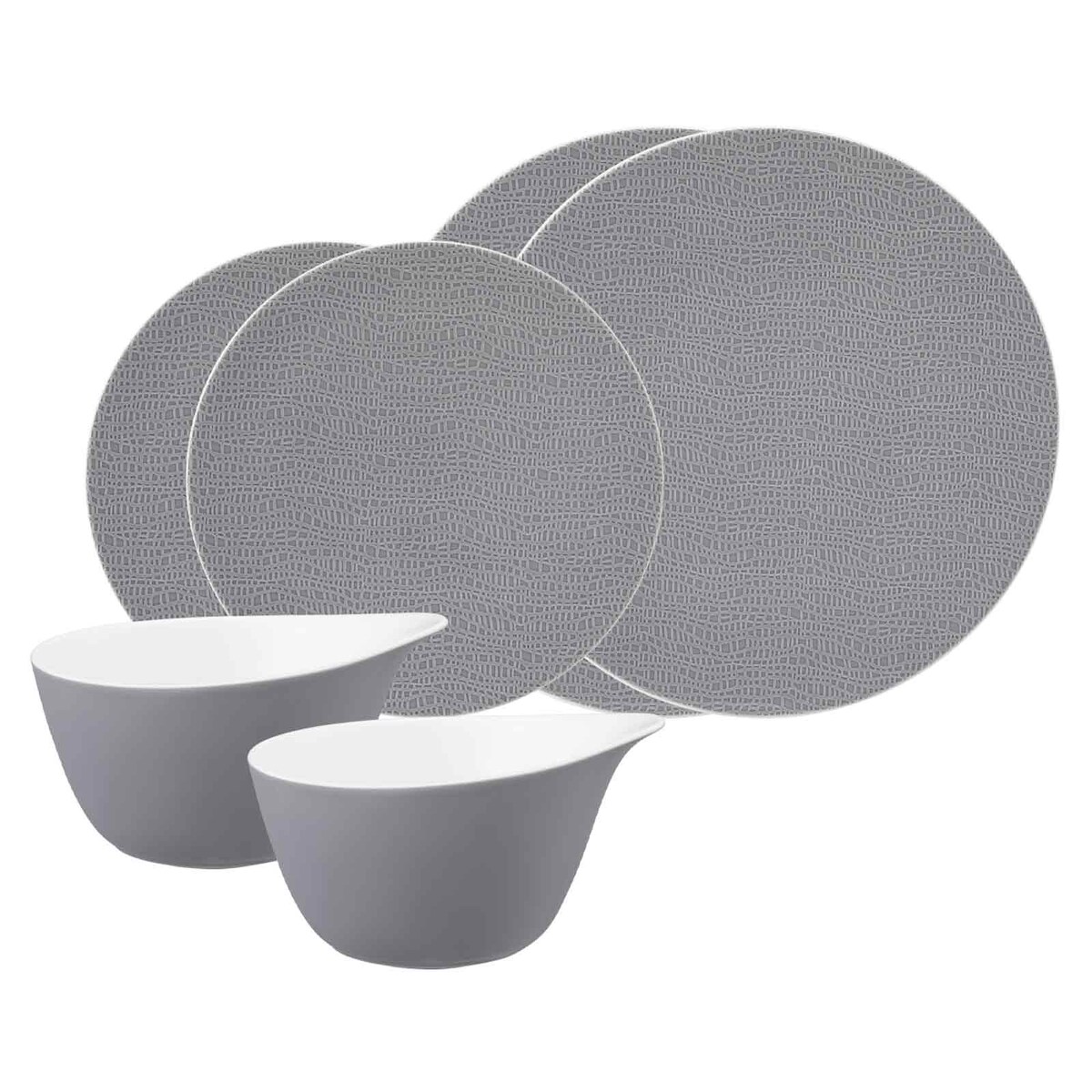 Seltmann Weiden Life Fashion Basic-Set 6-teilig - Elegant Grey Image