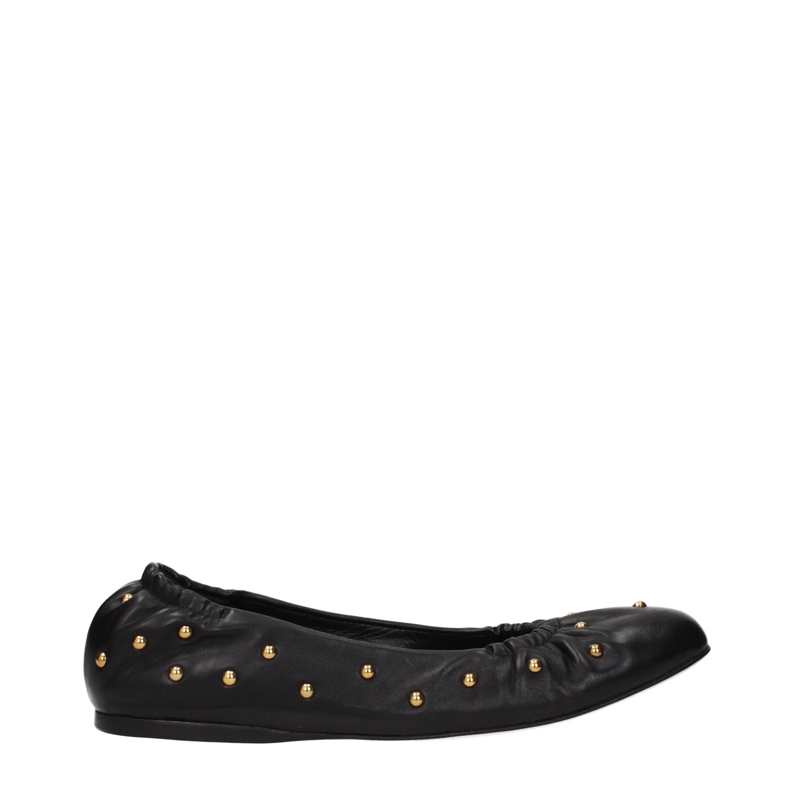 Chloé Schwarze Leder Ballerinas 35,5 EU/IT