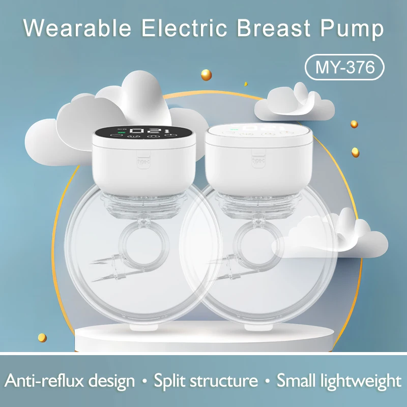 Tragbare Milchpumpe, Mutter- und Babybedarf, Milchpumpe, Muttermilch, Melk- und Melkmaschine, vollautomatische Milchpumpe Image
