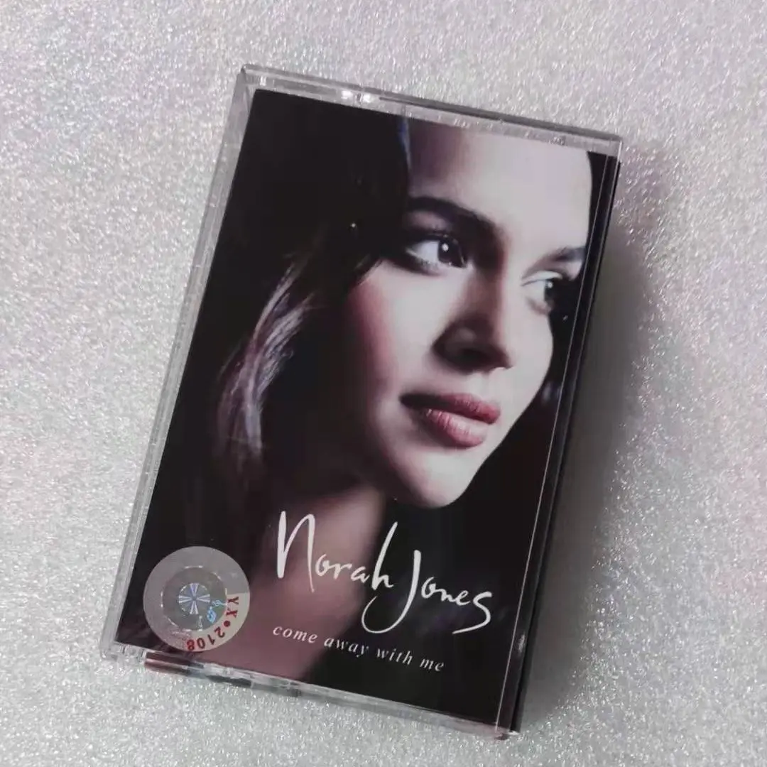 Norah Jones Come Away With Me Album Jazz Weibliche Sängerin Musik Kassette Blues Klavierwerke Brandneu Versiegelt Grammy Award Klassiker