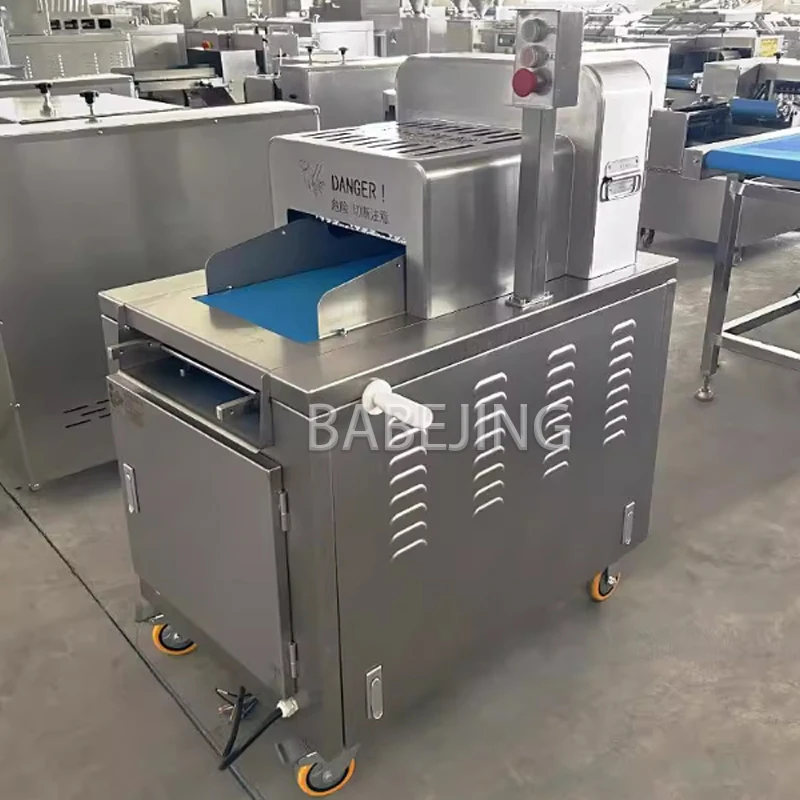 Kommerzielle vollautomatische Knochenschneidemaschine für Steak, Schweinefleisch, Rippe, gefrorener Fisch, Broiler, Zerkleinerer, Küche, Restaurantqualität Image