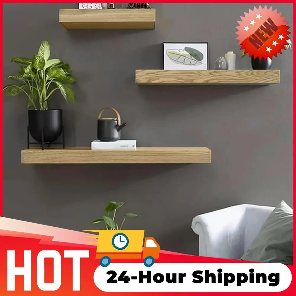 Multifunktionales Geheimfach-Schweberegal Holz-Wandregale Wandmontiertes Weinkabinett Aufbewahrungsregal Holz-Wandregale