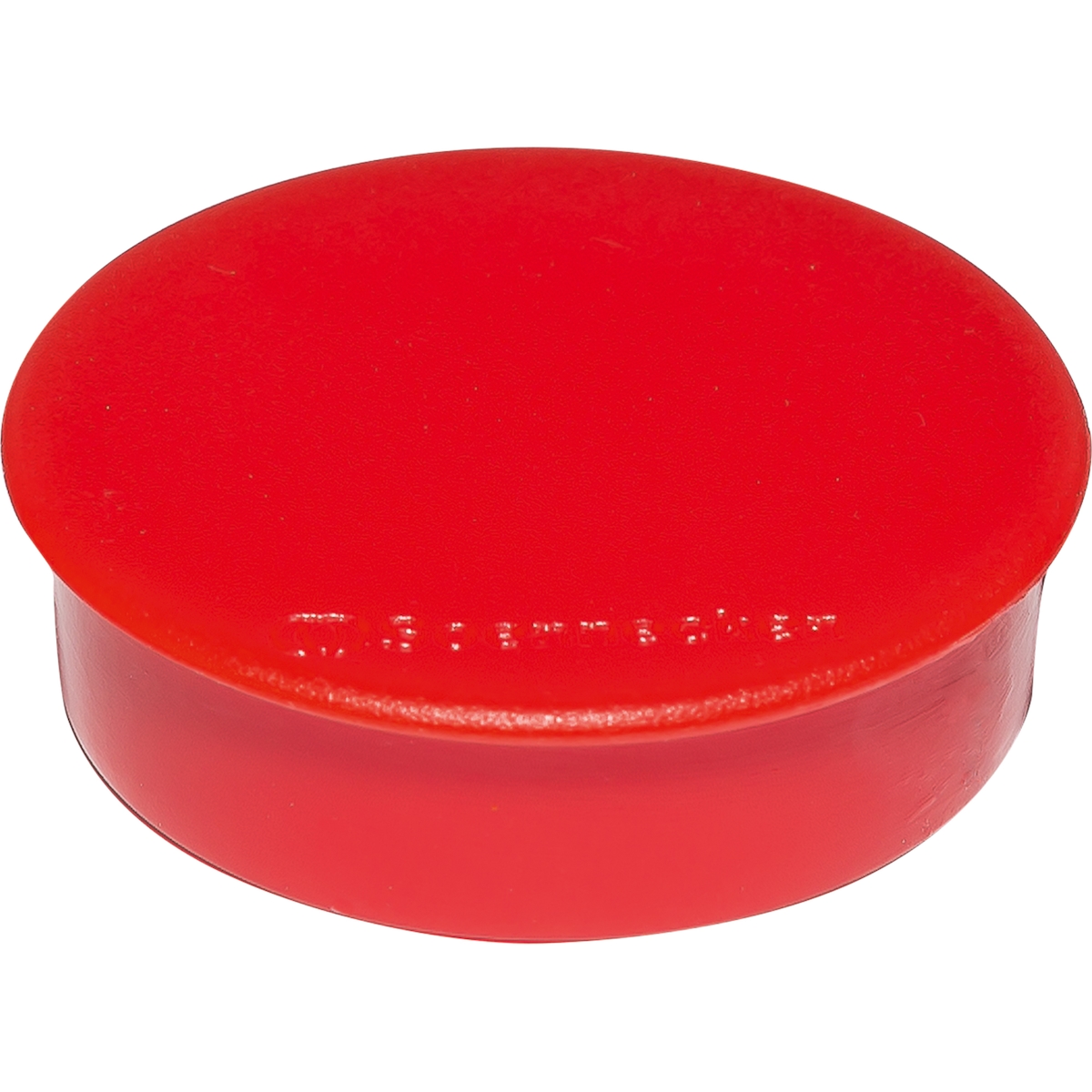 Soennecken Magnet 4887 rund 38mm 2,5kg rot 10 St./Pack. Image