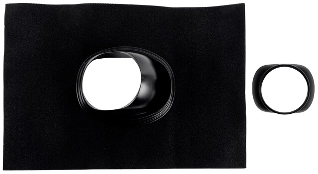 Wolf Universelle Dachpfanne schwarz 25 - 45Gr. Dachneigung, für CWL-400 - 2577002 - LB37135 Image