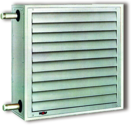 Wolf Luftheizer LH 40-ATEX Typ 2 - 400V Wärmetauscher Kupfer-Aluminium - 6523021 - LB37535 Image