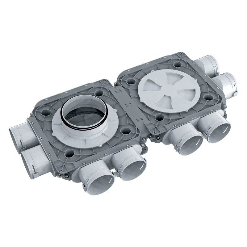 BlauFast Kunststoffverteilerkästen 90 mm - Blauberg Ventilatoren - LB11408.7 Image