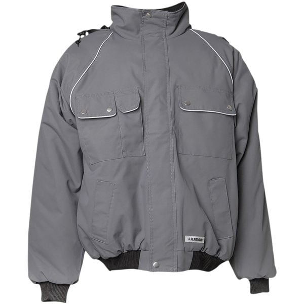 Planam Winter-Blouson »CANVAS 320« Größe L grau