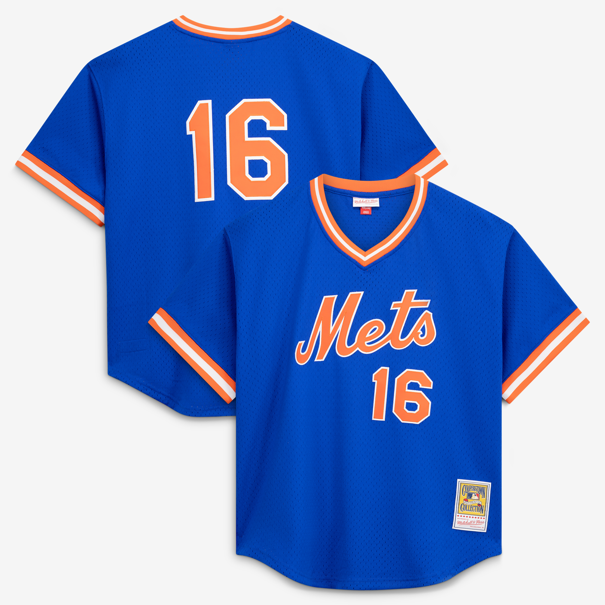 "Mitchell & Ness Dwight Gooden Royal New York Mets Authentic Batting Practice Jersey für Herren" Image