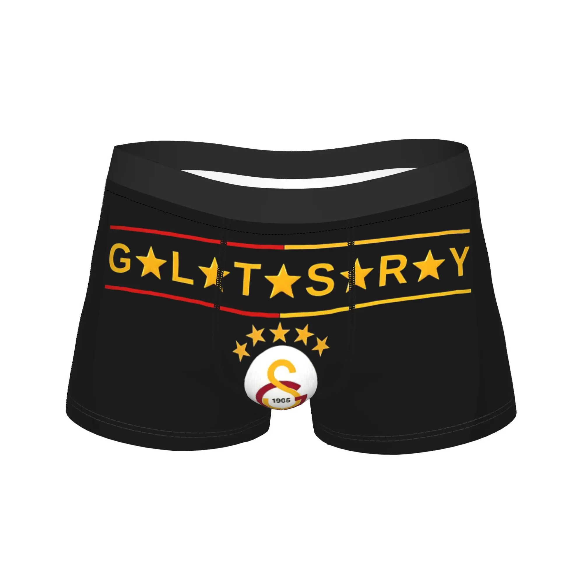 Club Logo G-GalatasarayS 1905 Unterwäsche Herren Boxershorts Komfortable Boxershorts Hochwertige maßgeschneiderte Unterhosen in Übergröße Image