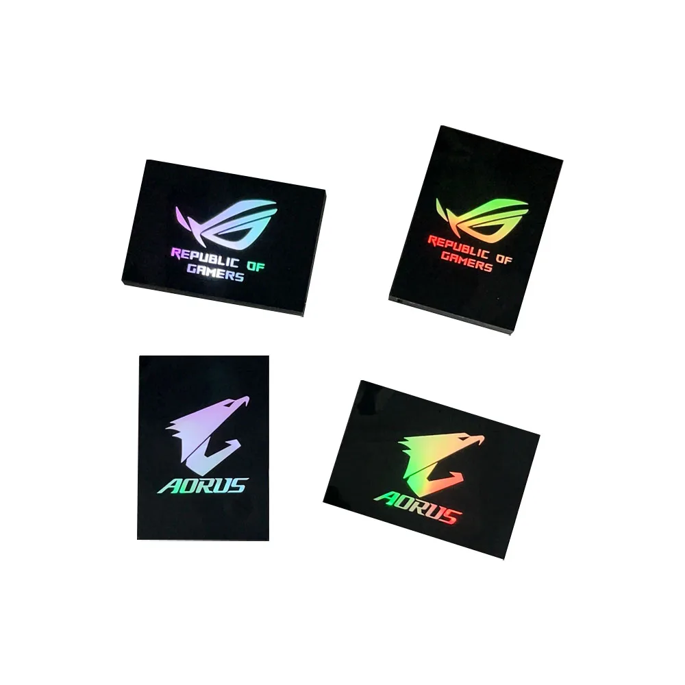 Magnetische ARGB-Namensschild-Beleuchtungspaneele, ROG SSD-Rückplatte Gaming-Gehäuse Modifizierbare Lichttafel AURA SYNC Image