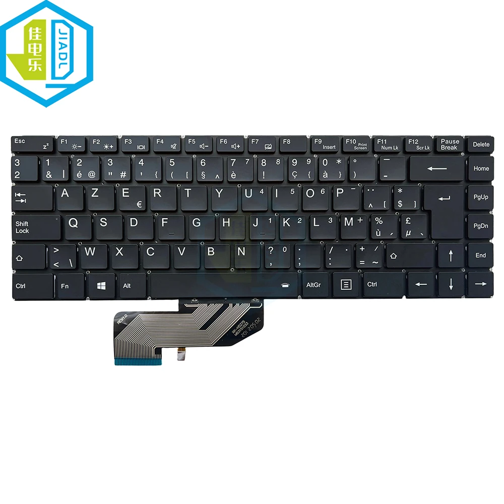 UK-Englisch BE Belgien GR Deutsch Tastaturen mit Hintergrundbeleuchtung für MB3151033 XK-HS275 MB3151005 XK-HS069 XK-DZH050 Notebook-Tastatur Image
