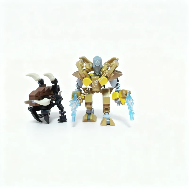 135-teiliges MOC Starcraft Protoss Zealot Zerg Zergling Spielmodell Bausteine Architektur-Spielzeug Weihnachtsgeschenkidee Bildung Image