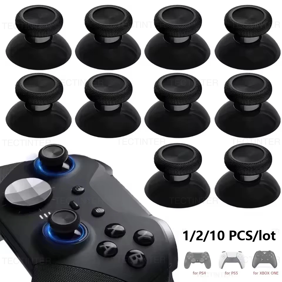1/2/10 Stück Ersatz-Analogsticks für PS5/PS4/PS3/PS2 Controller Joystick-Kappen Reparaturteile für XBOX ONE/360 Zubehör